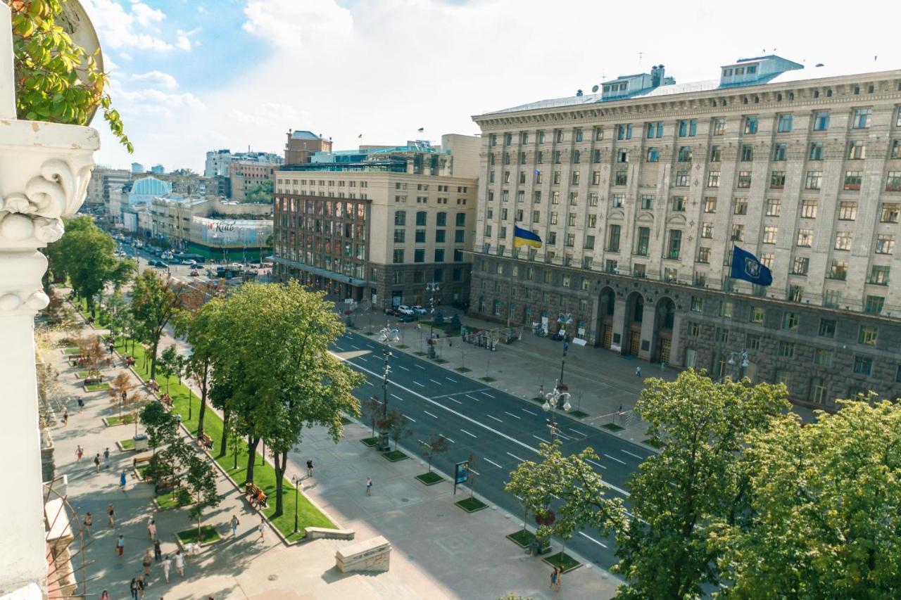 Apartments Rentals Ukraine On Kreshchatik Kiev Eksteriør billede