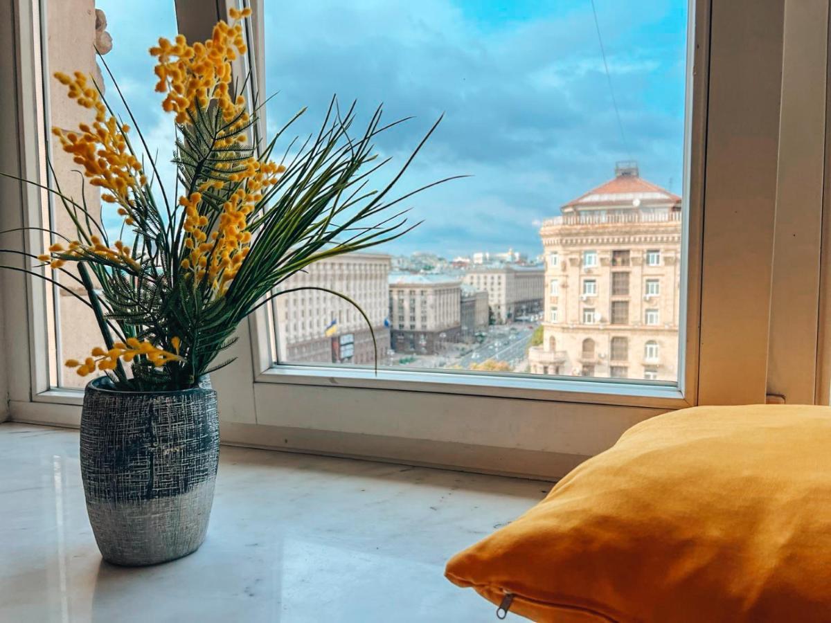 Apartments Rentals Ukraine On Kreshchatik Kiev Eksteriør billede
