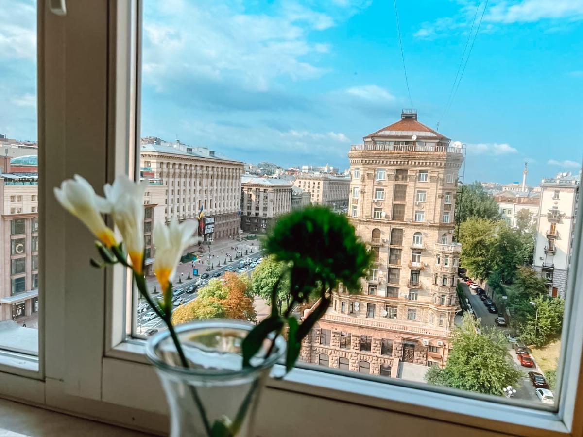 Apartments Rentals Ukraine On Kreshchatik Kiev Eksteriør billede