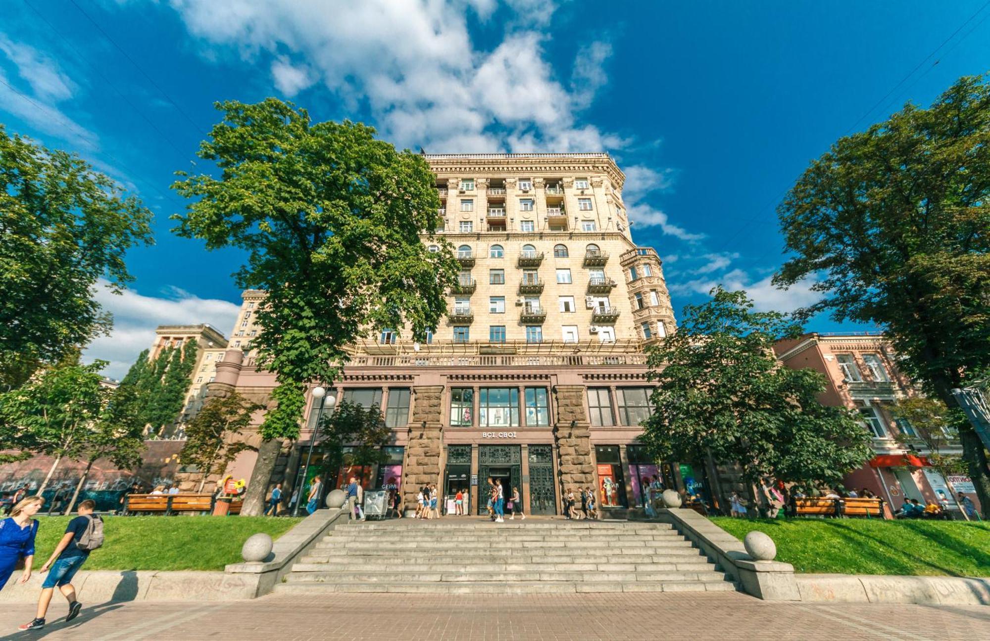 Apartments Rentals Ukraine On Kreshchatik Kiev Eksteriør billede